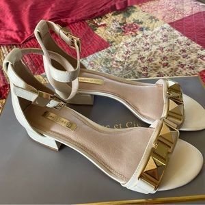Louise et Cie shoes white/gold